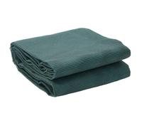 vidaXL Green Polyester Net Floor Mat 3x3m with PVC Foam Coating - Durable, Anti-Skid Camping/Outdoor Use, Water Resistant, Foldable