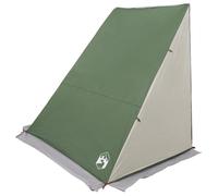 vidaXL Green Polyester Waterproof Tent | Adjustable Size Portable Camping Equipment with Fire Retardant & Wind Resistant FeaturesSpacious Design for Hiking & Adventure