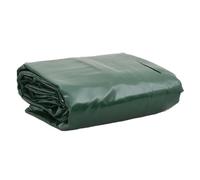vidaXL Tarpaulin Cover Ground Sheet Waterproof Camping Tarp Green 600 g/m²