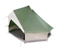 vidaXL Green Teepee Family Tent 8 Persons Waterproof
