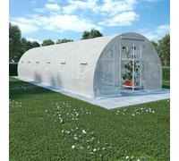 vidaXL Greenhouse 27m² 900x300x200cm Plant Protector Garden Warm Tomato Tent
