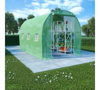 vidaXL Greenhouse 6.86 m虏 3.43x2x2 m UK HOT