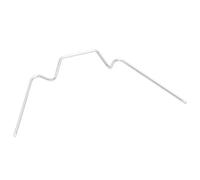 vidaXL Greenhouse Clips Set of 50 W Type Galvanized Steel Greenhouse Glass Clip Greenhouse Glazing Clip Greenhouse Glazing Clip W Shape