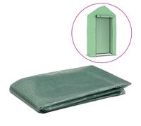 vidaXL Greenhouse Replacement Cover (0.5 m²) 50x100x190 cm Green