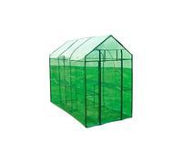 vidaXL Greenhouse Steel XL PVC Cover Garden Green Shade Plant House Storage vida