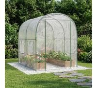 VidaXL Greenhouse With Frame 160 X 200 X 192.5 Cm PVC Transparent