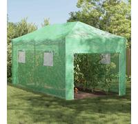 vidaXL Greenhouse with Pop-up Frame Green 290 x 580 x 315 cm Iron