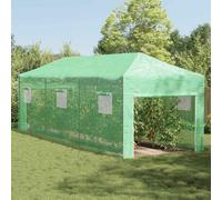 vidaXL Greenhouse with Pop-up Frame Green 290 x 870 x 315 cm Iron