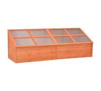 vidaXL Greenhouse Wood 180x57x62 cm