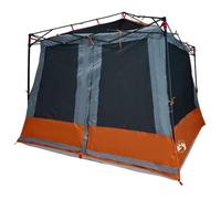 vidaXL Grey and Orange Mesh Tent for Summer Camping, 185T Polyester with PU Coating, Dimensions: 291 cm Features: Waterproof, Windproof, Design Which