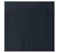 vidaXL Rug Floor Mat Area Rug Hallway Carpet Runner Mat Square Grey Bamboo