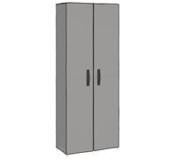 (Grey, 60 x 30 x 166 cm (W x D x H)) vidaXL Shoe Cabinet Fabric Storage Rack Multi Colours 60x28x90 cm/60x30x166 cm