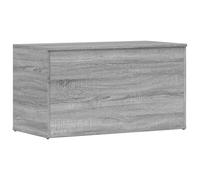 vidaXL Grey Sonoma Storage Chest - Modern Coffee Table with Ample Storage Space - Made from Resistant Resistant Engineered Wood - Perfect Living Room Furniture