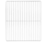 Grill Grate Silver Stainless Steel Outdoor Rectangular Grilling BBQ vidaXL