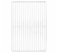 vidaXL Grill Grate Silver 47 x 32.5 cm Stainless Steel