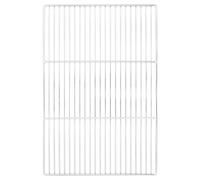 vidaXL Stainless Steel Grill Grate - 60x40 cm Rectangular Stainless Grilling Surface - Polished Outdoor BBQ Accessory - Heat Resistant & Easy to Clean