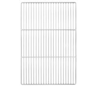 Grill Grate Silver Stainless Steel Outdoor Rectangular Grilling BBQ vidaXL