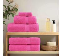 vidaXL Guest Towel SOLUND 10 pcs Pink 15 x 21 cm 550 gsm