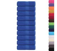 vidaXL Guest Towels 10 pcs Blue 30 x 50 cm 360 g/m 100% Cotton
