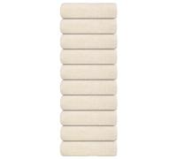 vidaXL Guest Towels 10 pcs Cream 30x50 cm 360 gsm 100% Cotton