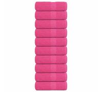 vidaXL Guest Towels 10 pcs Pink 30x50 cm 360 gsm 100% Cotton