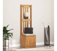 vidaXL Hall Tree SANDNES 45x40x159.5 cm Solid Wood Pine