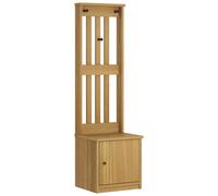 vidaXL Hall Tree SANDNES 45x40x159.5 cm Solid Wood Pine