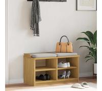 vidaXL Hallway Bench SANDNES 87x40x50 cm Solid Wood Pine