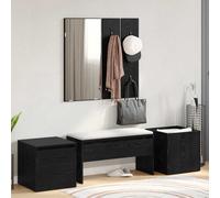 vidaXL Hallway Furniture Set Wall-mounted 6 pcs Engineered Wood