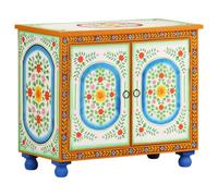 vidaXL Hand Painted Sideboard Wooden Sideboard Side Cabinet Storage Cabinet