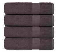 vidaXL Hand Towels 4 pcs Anthracite 50x100 cm 360 gsm 100% Cotton