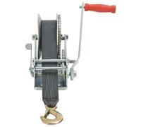 vidaXL Hand Winch with Strap 1587 kg