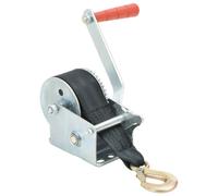 (360 kg) vidaXL Hand Winch with Strap Business Hoist Lift Winch Puller Multi Models