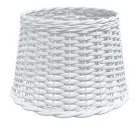 vidaXL Ceiling Lamp Shade White Ã?40x26 cm Wicker, White
