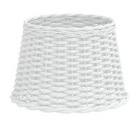 vidaXL Lamp Shade White Ø40x26 cm Wicker