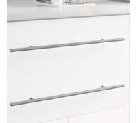 vidaXL Handle 12 pcs Silver 500 mm Steel