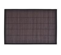 vidaXL Handmade Bamboo Placemats 30 x 45 cm, Dark Brown, Natural Dining Table Mats, Easy Cleaning, Non-Slip Backing, Stylish Home Decor, Set of 6