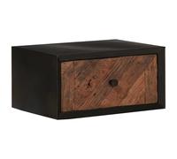 vidaXL Handmade Bedside Cabinet Beige 40 x 30 x 20 cm, Modern Handmade Bedroom S
