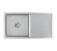 vidaXL Handmade Kitchen Sink Stainless Steel