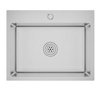 vidaXL Handmade Kitchen Sink Stainless Steel