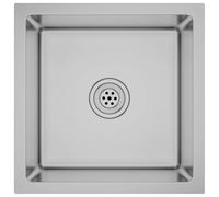 vidaXL Handmade Kitchen Sink Stainless Steel