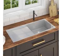 vidaXL Handmade Kitchen Sink Stainless Steel
