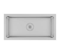 vidaXL Handmade Kitchen Sink Stainless Steel