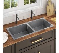 vidaXL Handmade Kitchen Sink Stainless Steel