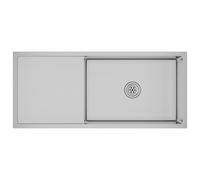 Handmade Single Large Kitchen Sink Plumbing Utility Waste Basin Stainless Steel