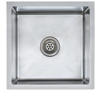 vidaXL Handmade Kitchen Sink Stainless Steel Under-mount Kitchen Sink Basin