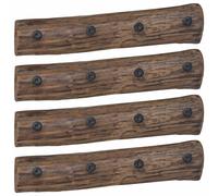 vidaXL Hanger Brown 50 x 8 x 12 cm Solid Reclaim Wood, Living Room, a Cozy Space