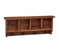 vidaXL Hanger Brown 70 x 11 x 27 cm Solid Mahogany Wood, Living Room, Decor Ideas for a Cozy Space, Including Furniture Layout, Color Schemes, and Lighting Suggestions to Inspire