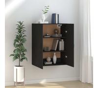vidaXL Hanging Cabinet Black 69,5x34x90 cm Engineered Wood UK HOT