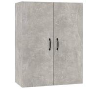 vidaXL Hanging Cabinet Concrete Grey 69,5x34x90 cm Engineered Wood